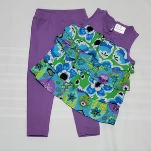 Hanna Anderson Girls 2-piece Outfit